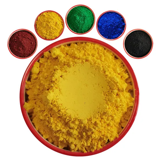 Inorganic Pigment Powder Iron Oxide Red/Black/Yellow for Construction/Concrete and Cement